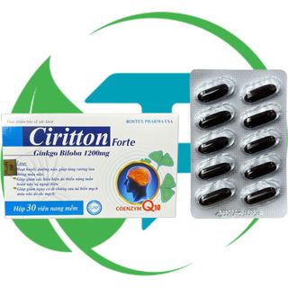 Ciritton Forte Xanh Dương - Rostex - Vinaphar -  Vitamin Phục Hồi