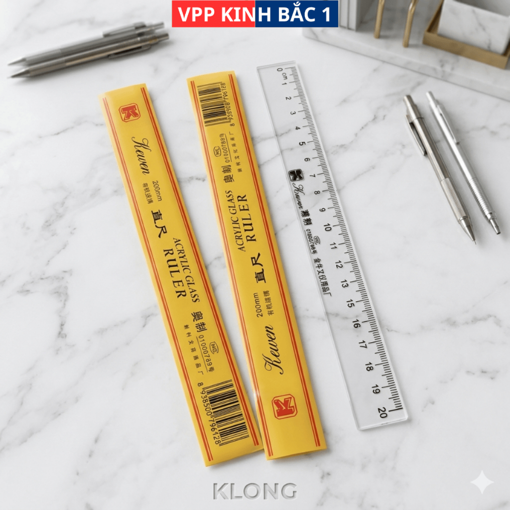 5 Thước kẻ 20cm/30cm (Dùng cho lớp 1-12)