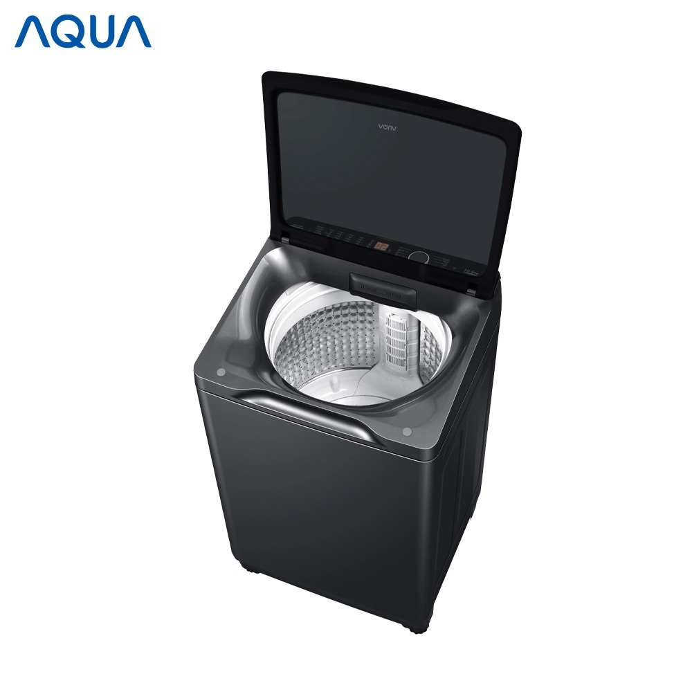 Máy giặt cửa trên Aqua 10.5kg AQW-FR105JT.BK - Freeship toàn quốc