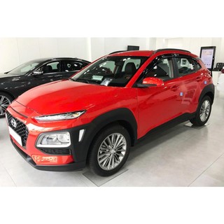 Vè che mưa Đen/Chrome HYUNDAI KONA Chính hãng AutoClover - Keo 3M, không tróc sơn | Phụ kiện ô tô ADG