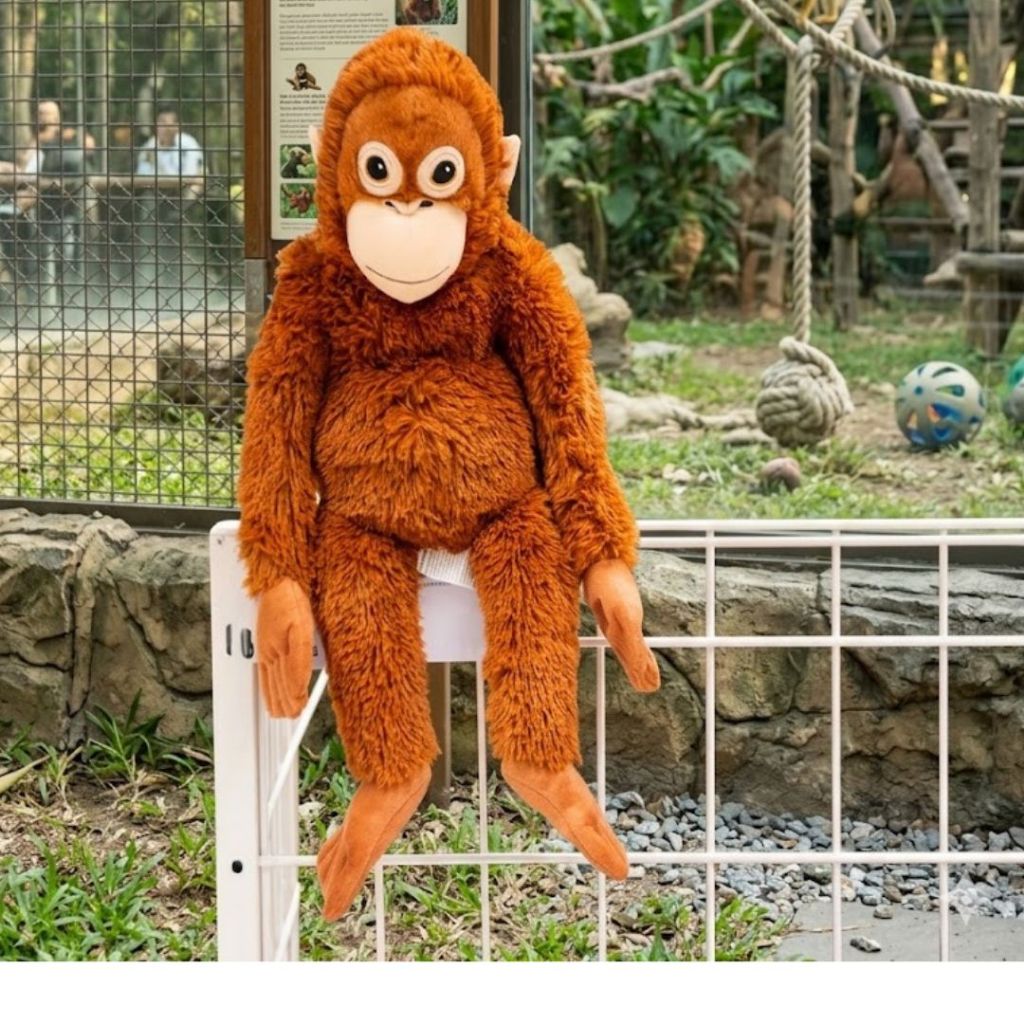 Gấu Bông Khỉ Đười Ươi Của Punch Siêu Đáng Yêu, Thú Nhồi Bông Khỉ Monkey Punch Quà Tặng Cho Bé,Bạn Gái Ôm Ấm Áp