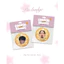 Huy Hiệu Pin Cài Áo Cookie 4.4cm In Theo Yêu Cầu - Badge Nắp Lưng Kim Loại