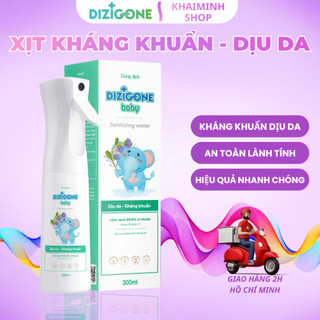 (Chính Hãng) Xịt kháng khuẩn Dizigone Baby 300ml - Bảo vệ tay chân, đồ chơi, và dụng cụ ăn uống cho bé khỏi vi khuẩn.