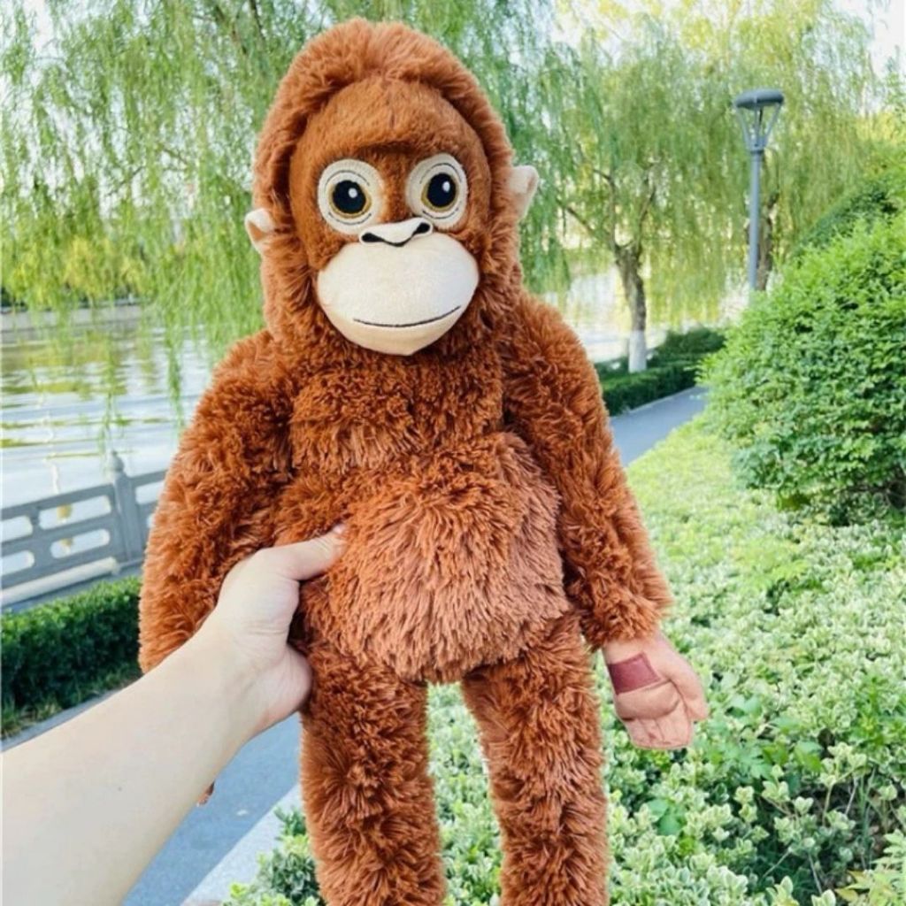 Gấu Bông Khỉ Đười Ươi Của Punch Siêu Đáng Yêu, Thú Nhồi Bông Khỉ Monkey Punch Quà Tặng Cho Bé,Bạn Gái Ôm Ấm Áp