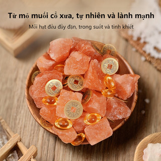 Đá Muối Pha Lê Hồng Himalaya - Nguyên Chất Tự Nhiên, Tinh Hóa Không Gian, Vật Phẩm Phong Thủy Tinh Hóa Không Gian