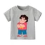 👕 Áo Thun Bé Trai mềm mịn thoáng mát in hình cá tính 👕 A714