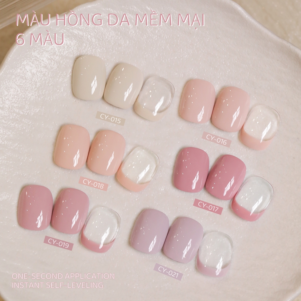 XEIJAYI 40ml-Sơn móng tay dạng gel màu hồng, phong cách nhẹ nhàng và ngọt ngào, phù hợp cho mọi mùa.