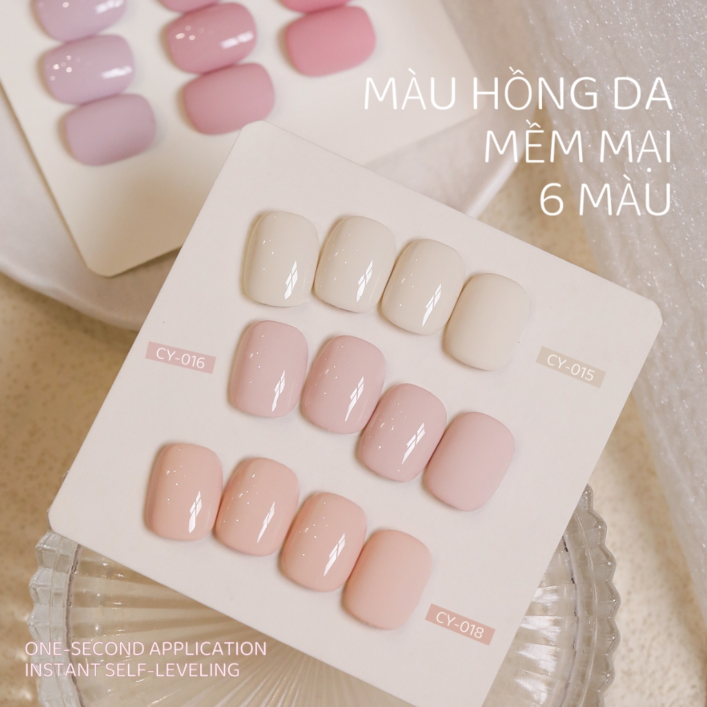 XEIJAYI 40ml-Sơn móng tay dạng gel màu hồng, phong cách nhẹ nhàng và ngọt ngào, phù hợp cho mọi mùa.