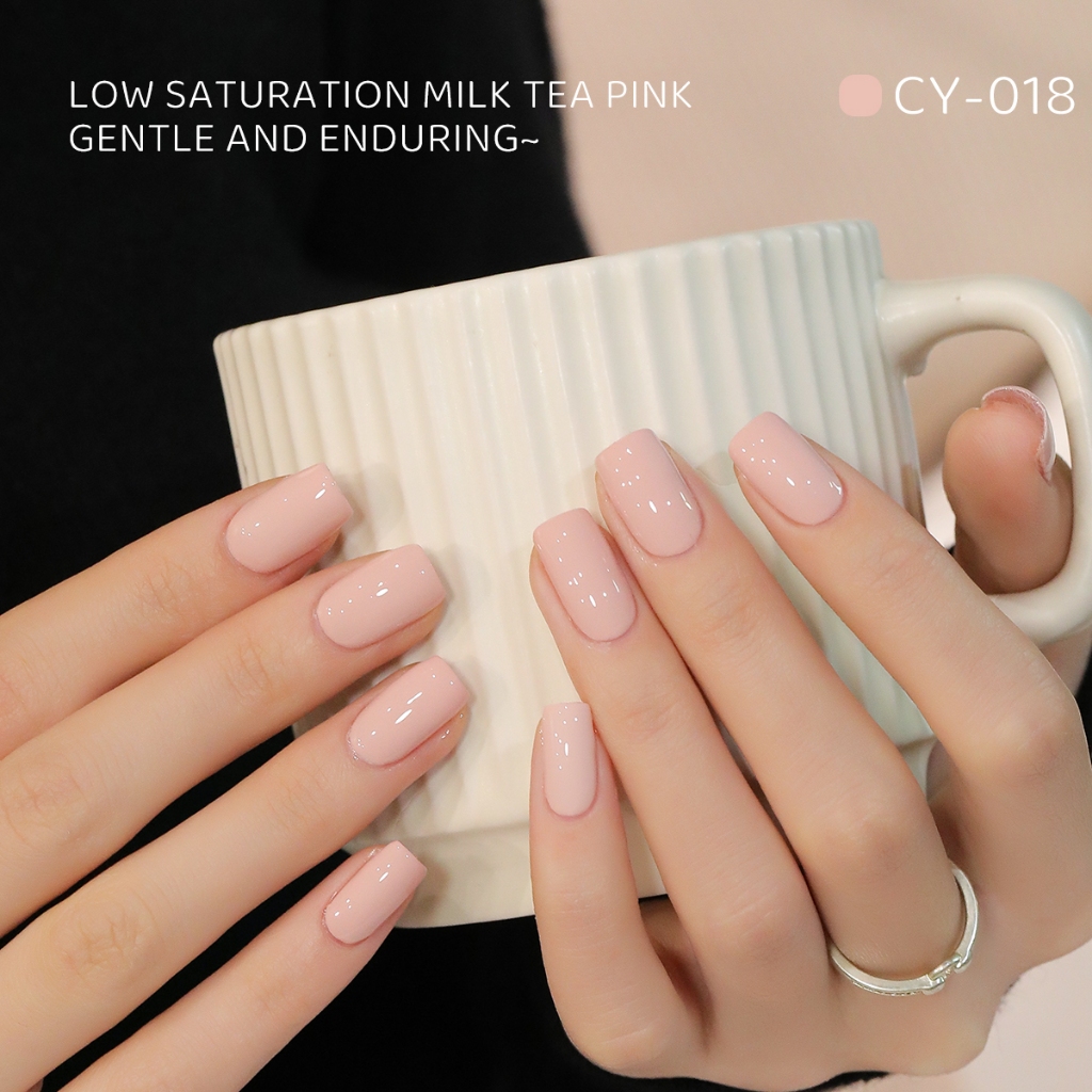 XEIJAYI 40ml-Sơn móng tay dạng gel màu hồng, phong cách nhẹ nhàng và ngọt ngào, phù hợp cho mọi mùa.