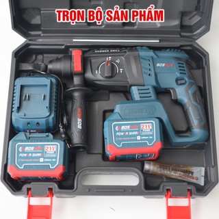 Máy Khoan Đục Bê Tông 3 Chức Năng Boshun BS-G2803H, Động Cơ Không Chổi Than