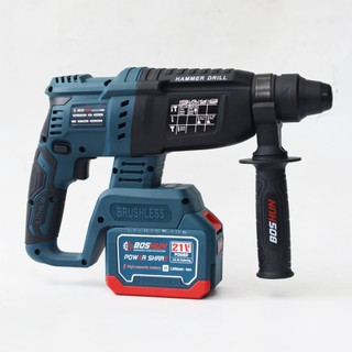 Máy Khoan Đục Bê Tông 3 Chức Năng Boshun BS-G2803H, Động Cơ Không Chổi Than