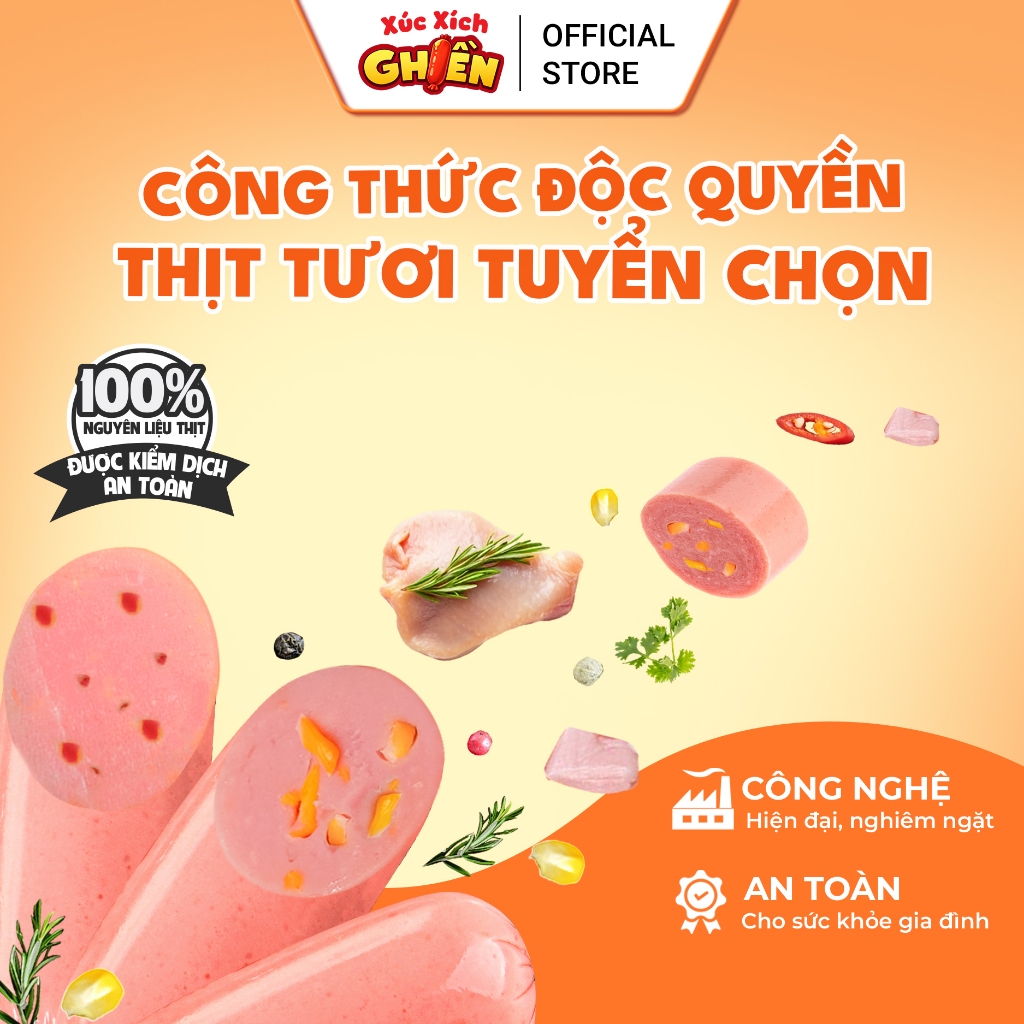 Combo 20 Cây Xúc Xích Dinh Dưỡng Siume S2 Vietinter Foods (Cây 40g)
