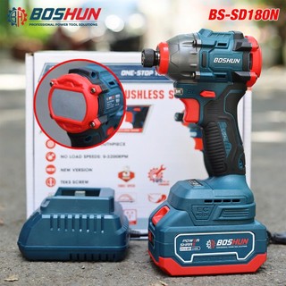 [Chính Hãng] Chuyên vít Boshun BS-SD180N Không Chổi Than, Dây đồng, Động cơ bền bỉ mạnh mẽ