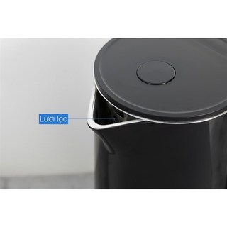 Ấm siêu tốc Tefal KO850810 chính hãng - Đun sôi nhanh, tự ngắt an toàn, thiết kế hiện đại - Bảo hành 24 tháng