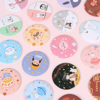 Gương mini tròn xinh xắn - Gương trang điểm bỏ túi tiện lợi - Phụ kiện makeup Nhỏ gọn, tiện mang theo