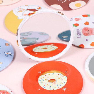 Gương mini tròn xinh xắn - Gương trang điểm bỏ túi tiện lợi - Phụ kiện makeup Nhỏ gọn, tiện mang theo