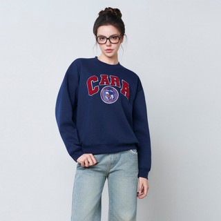 CARA Áo dài tay nữ Bliss longsleeve chất nỉ 2 da form rộng đơn giản