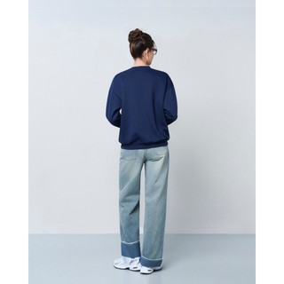 CARA Áo dài tay nữ Bliss longsleeve chất nỉ 2 da form rộng đơn giản