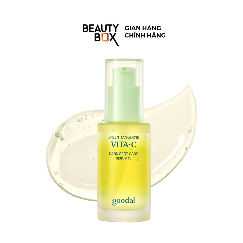 [Săn Sale] [NÂNG CẤP] Tinh Chất Goodal Làm Sáng Da, Mờ Thâm Green Tangerine Vita C Dark Spot Care Serum Alpha 40ml