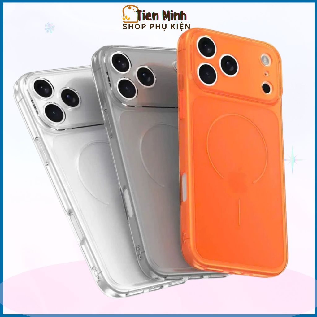 Ốp Lưng Dùng Cho iPhone Chất Liệu Silicon Mềm, Lên Đời 17, Bảo Vệ Camera, Đủ Mã Ip 11/12/13/15/16/17