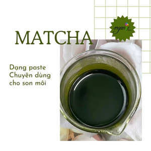 MÀU MATCHA DẠNG PASTE (dùng cho son môi, xà phòng, nến thơm)