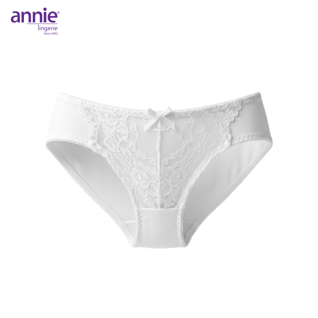 Combo 3 Quần Lót Quần Sịp Nữ annie QE 2137 Phối Ren Hoa Sang Trọng Chất Liệu Cotton Co Giãn 4 Chiều