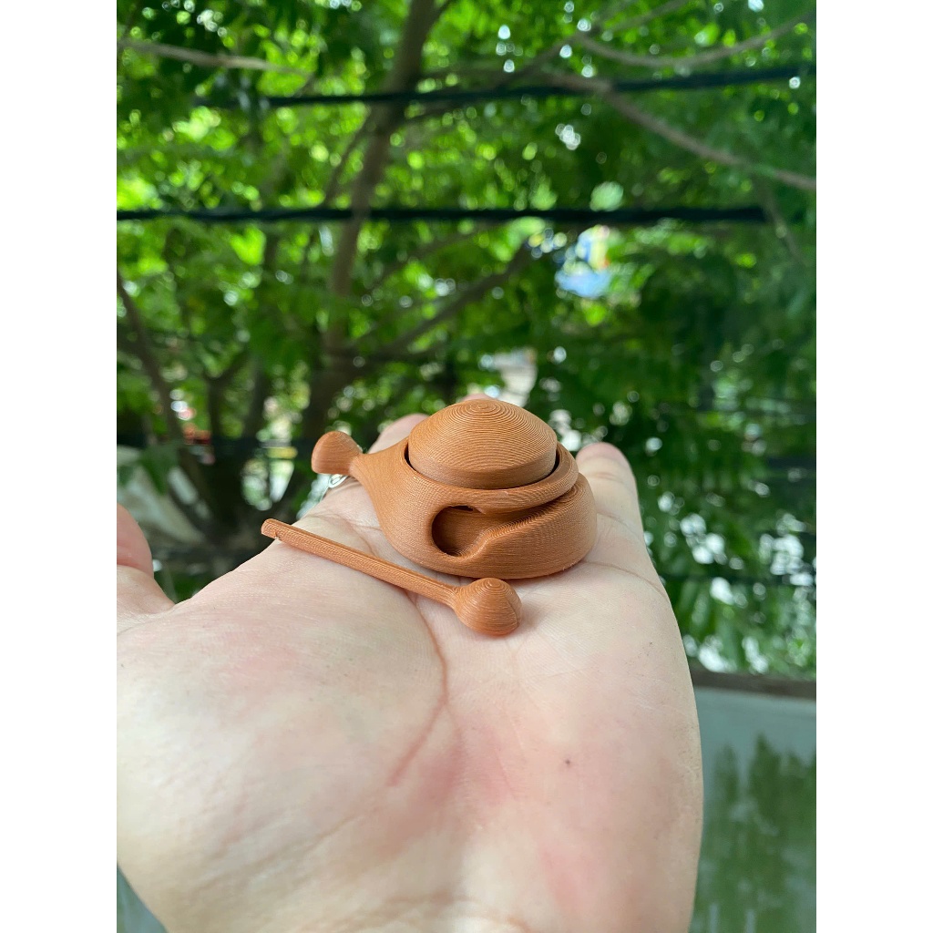 Móc Khoá Clicker Gõ Mõ - Móc Khoá Clicker Tích Đức - Móc Khóa Treo Balo Túi Xách,Đồ Chơi Giảm Stress - Nhựa Sinh Học PLA