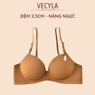 Áo lót hình lông vũ viền thẳng A01, áo lót nữ hình bàn tay nâng đẩy ngực chống xệ BC_CHIC LINGERIE