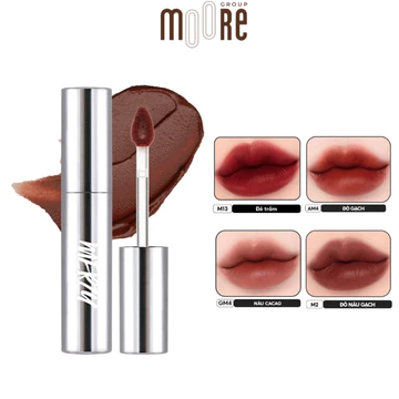 Son Kem Lì Merzy The Glam Mellow Tint Hàn Quốc 4g Mềm Mịn Môi Bền Màu - Vỏ Bạc