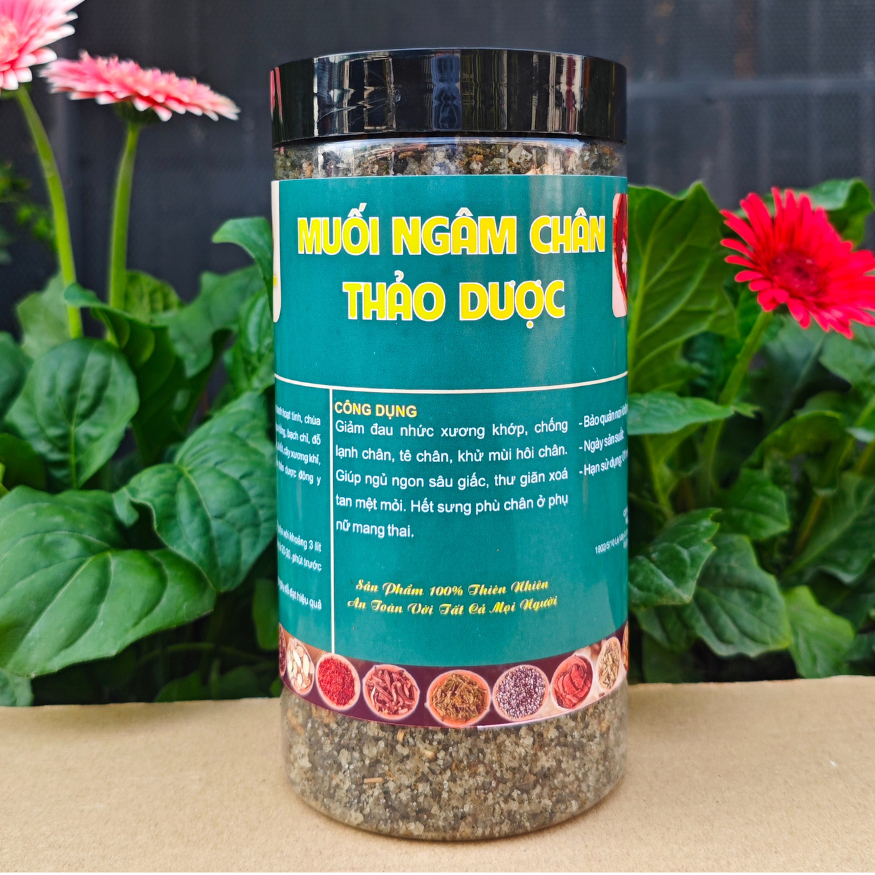 Muối Ngâm Chân Thảo Dược - NGUYÊN HỮU – Thải Đ.ộc Thư Giãn , Giảm Đau Nhức Xương Khớp