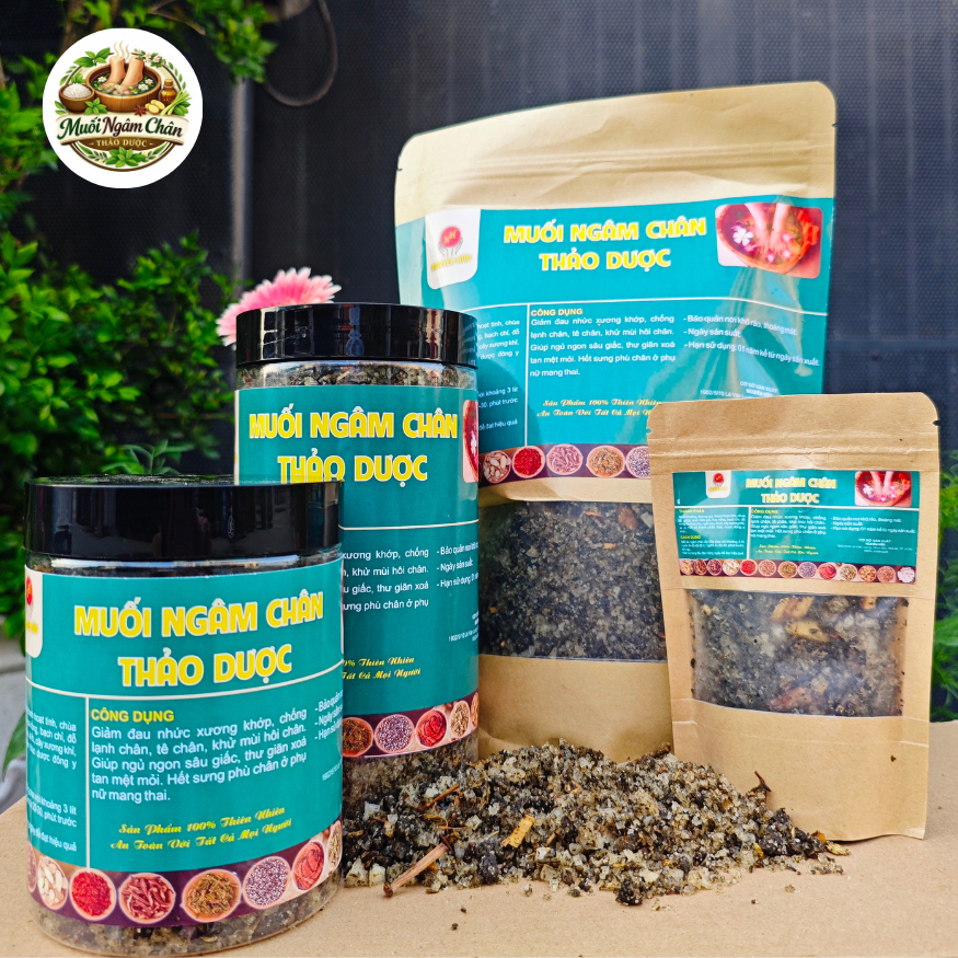 Muối Ngâm Chân Thảo Dược - NGUYÊN HỮU – Thải Đ.ộc Thư Giãn , Giảm Đau Nhức Xương Khớp