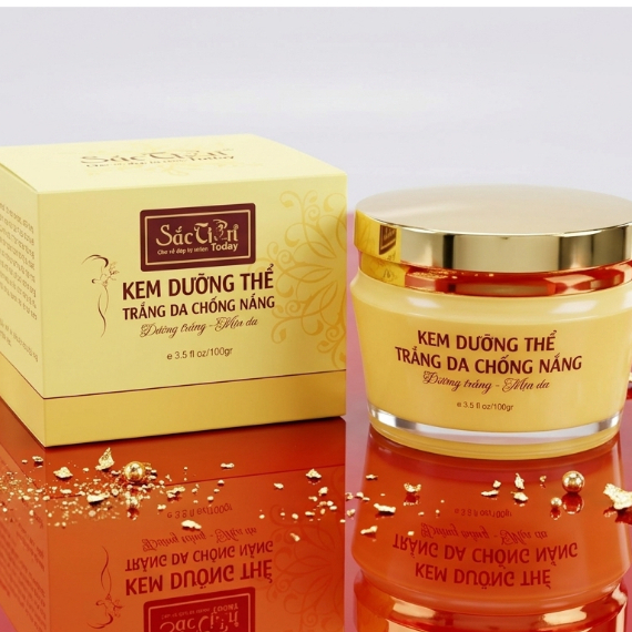 Kem Dưỡng Thể Sắc Tiên Today [Vàng] - Nâng Tông Tự Nhiên, Bảo Vệ Da Khỏi Tia UV Và Ngừa Sạm Đen