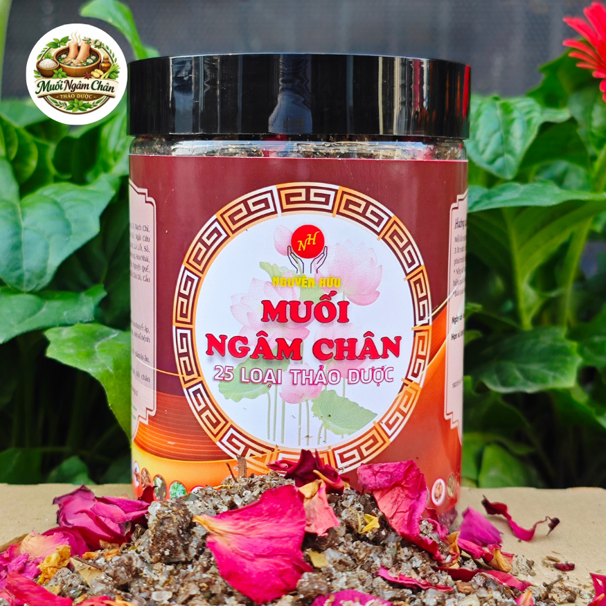 Muối Ngâm Chân 25 Loại Thảo Dược - NGUYÊN HỮU – Thải Độc Thư Giãn , Giảm Đau Nhức Xương Khớp