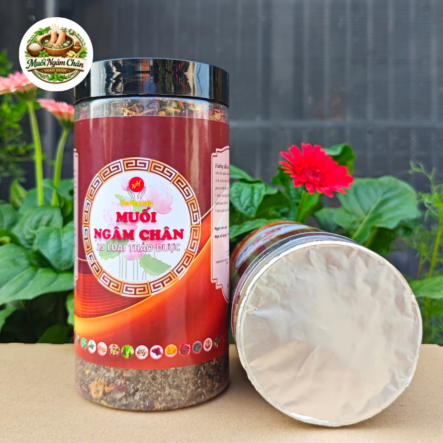 Muối Ngâm Chân 25 Loại Thảo Dược - NGUYÊN HỮU – Thải Độc Thư Giãn , Giảm Đau Nhức Xương Khớp