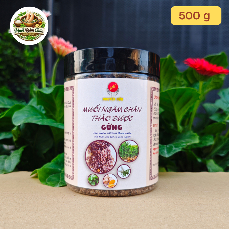 Muối Ngâm Chân Thảo Dược Ngâm Chân Gừng – Thải Đ.ộc Thư Giãn, giảm mất ngủ