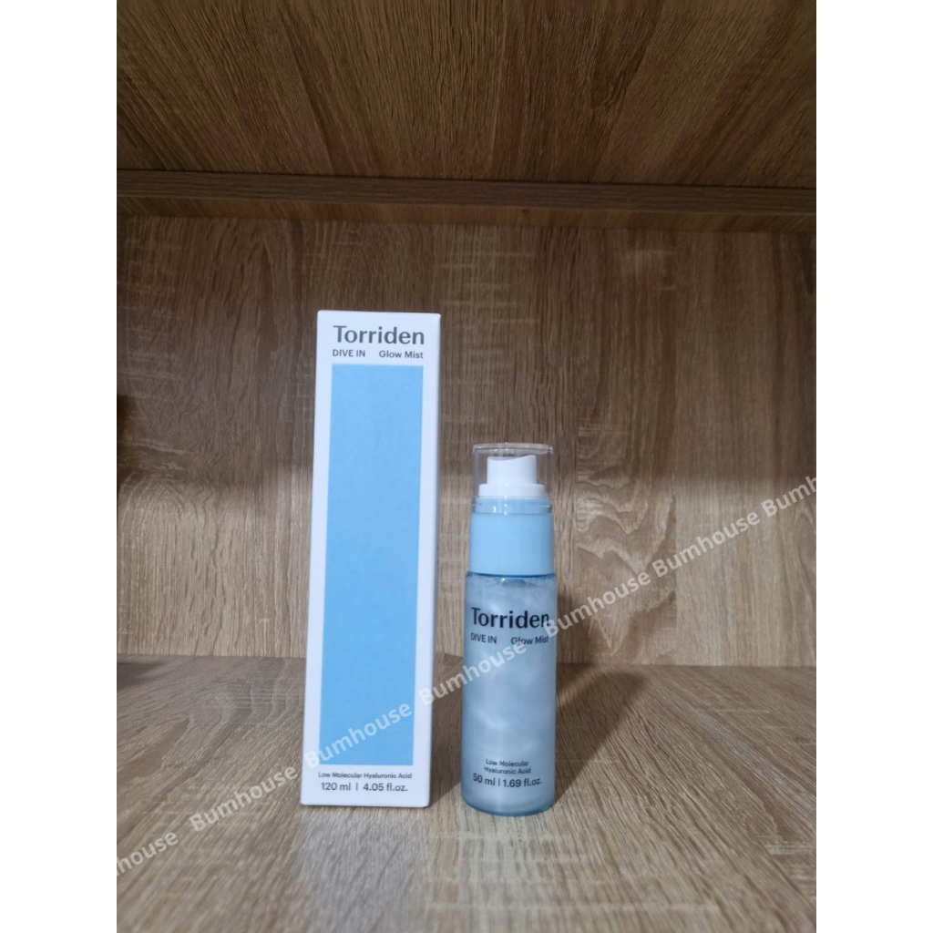 Xịt khoáng dưỡng da căng bóng Torriden DIVE IN chứa Hyaluronic Acid Glow Mist 50ml 120ml