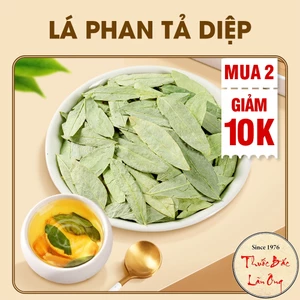 Lá phan tả diệp 1kg, trà phan tả, lá xanh, thơm, không vụn, không lẫn tạp chất - Lãn Ông