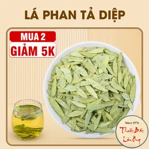 Lá phan tả diệp 500g, trà phan tả, lá xanh, thơm, không vụn, hỗ trợ thải độc, táo bón - Lãn Ông