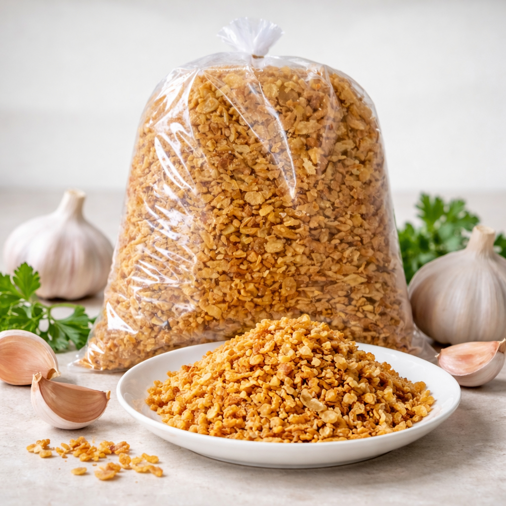 500G TỎI PHI (NHÀ LÀM) - Ăn Siêu Thơm Đậm Vị, Không Sấy Công Nghiệp, Không Hôi Dầu, An Toàn Vệ Sinh