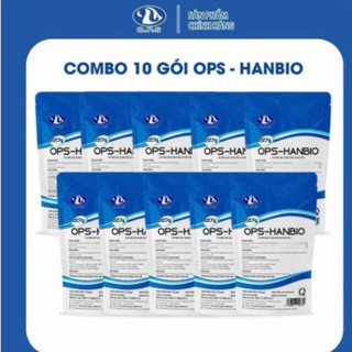 (Combo 10 gói) HANBIO 227Gram - Giúp cải thiện chất lượng nước, phân hủy mùn bã hữu cơ trong ao tôm, cá