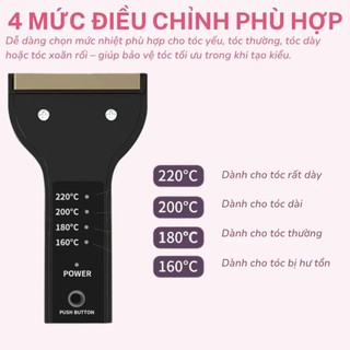 Máy Dập Phồng Chân Tóc Kemei KM332, Máy Làm Tóc Dày Tự Nhiên, 4 Mức Nhiệt Tạo Kiểu
