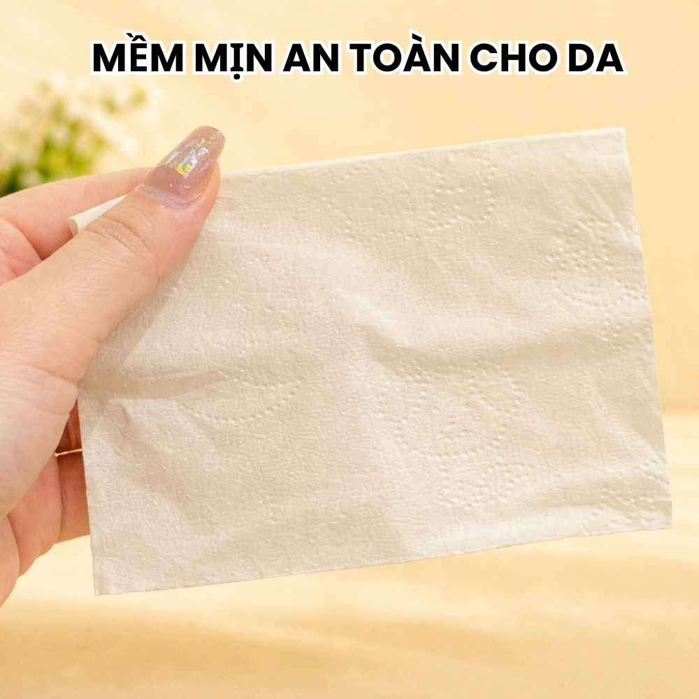 [HỎA TỐC] Khăn Giấy Rút MiNi Silkwell Gấu Trúc Thùng 30 Gói 100 Tờ/Gói/3 Lớp - Siêu Dai Mềm Mịn