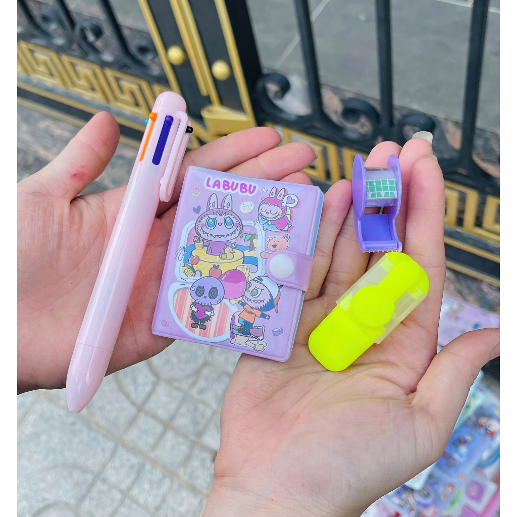 SET DỤNG CỤ HỌC TẬP NHỎ SIÊU XINH ✨📚 ( giao mẫu ngẫu nhiên )
