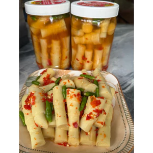 combo 1 măng trúc + 1 măng le rừng - muối chua cay ngọt - đường + muối + ớt ( 1kg8 - 2kg ) bảo quản ngăn mát 1-2 tháng