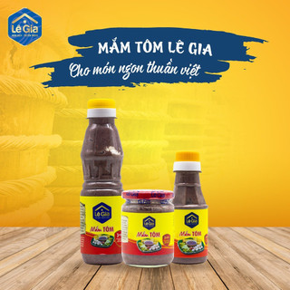 Mắm Tôm Lê Gia Chai Nhựa Pet hương vị truyền thống, đậm đà, an toàn, Sản Phẩm 5 Sao OCOP Quốc Gia