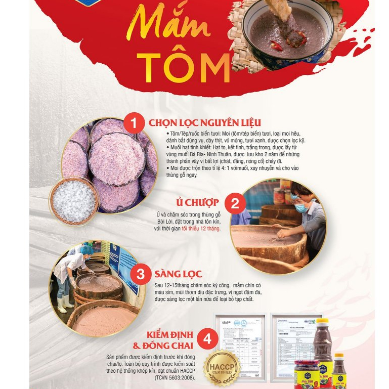 Mắm Tôm Lê Gia Chai Nhựa Pet Sản Phẩm 5 Sao OCOP