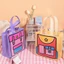 Set 3 Túi Tote Noel Vải Không Dệt Hoạt Hình B5 Đựng Quà Tặng Dễ Thương Tiện Dụng