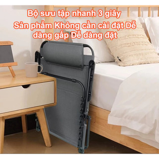 Ghế tựa lưng trên giường Sofa lười gấp gọn hỗ trợ cột sống cho người già sinh viên