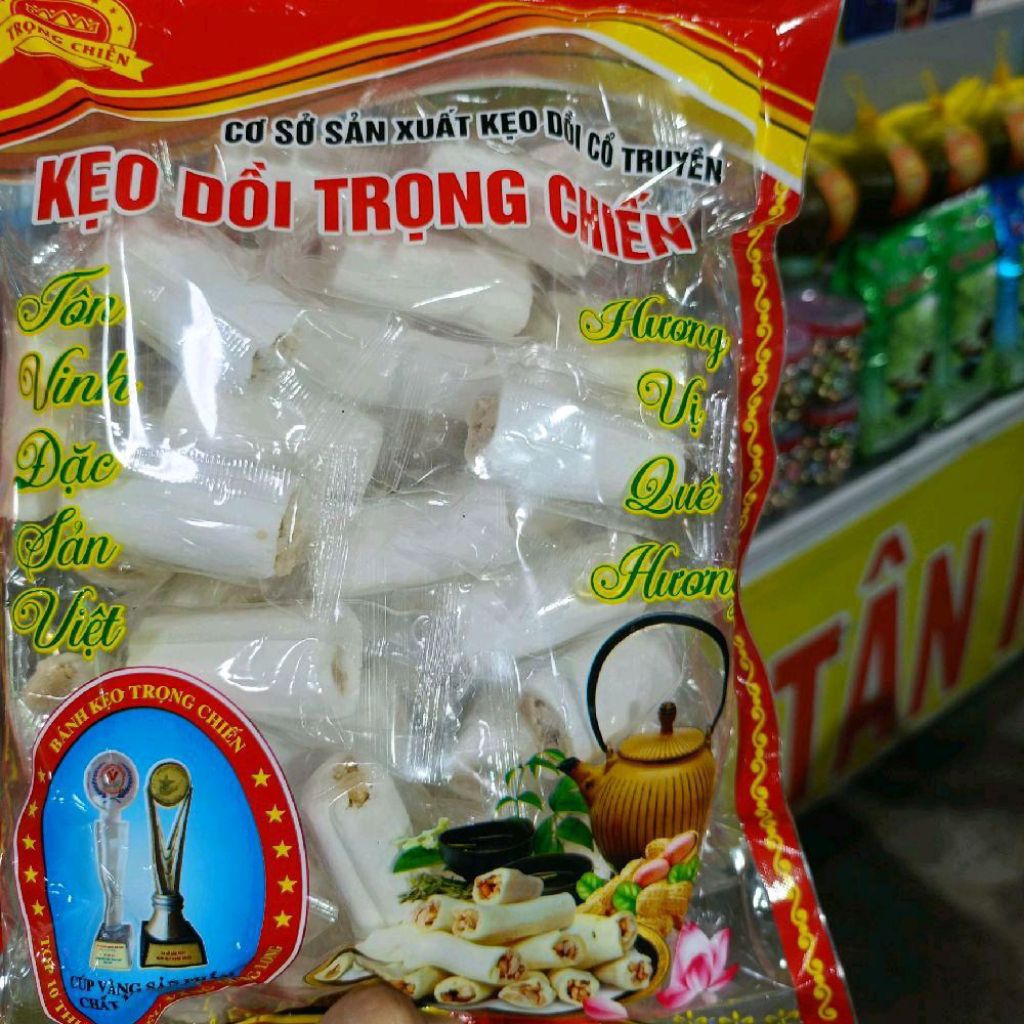 Kẹo dồi ( lạc ) Trọng Chiến 400g
