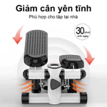 Máy Chạy Bộ Tại Chỗ,Máy đạp bước thể hình tại nhà,không ồn ào,giảm béo,Đi kèm với dây tập thể dục — ảnh 2